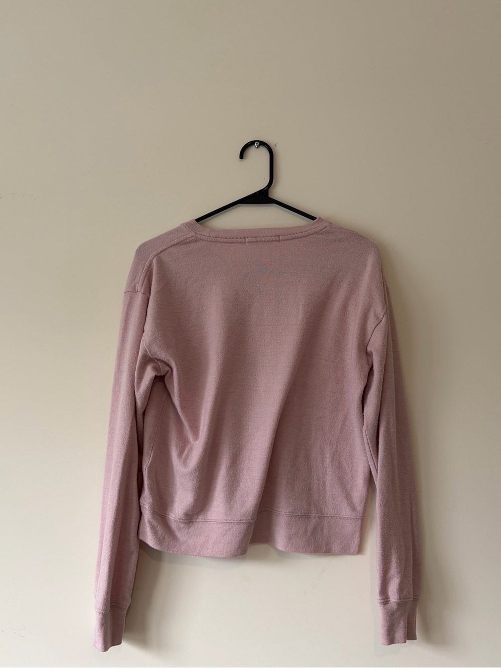 Spiritual Gangster Light Pink 'Do All Things With Love' Graphic Long-Sleeve Top - Picture 5 of 5